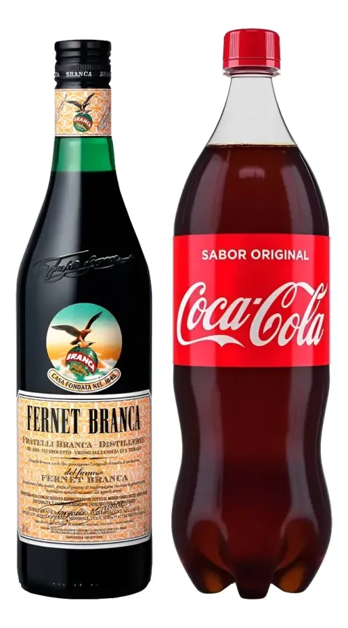 COMBO FERNET *750CC + COCA *1.5LTS.