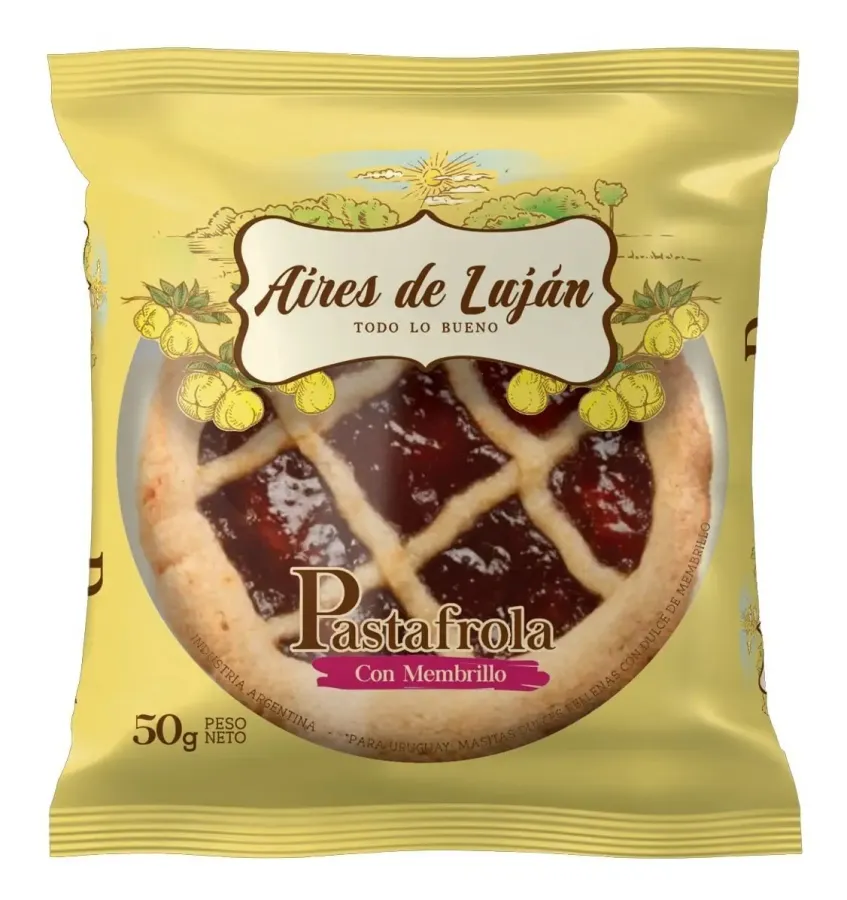 PASTAFROLA AIRES DE LUJAN MEMBRILLO 40 X 50GRS