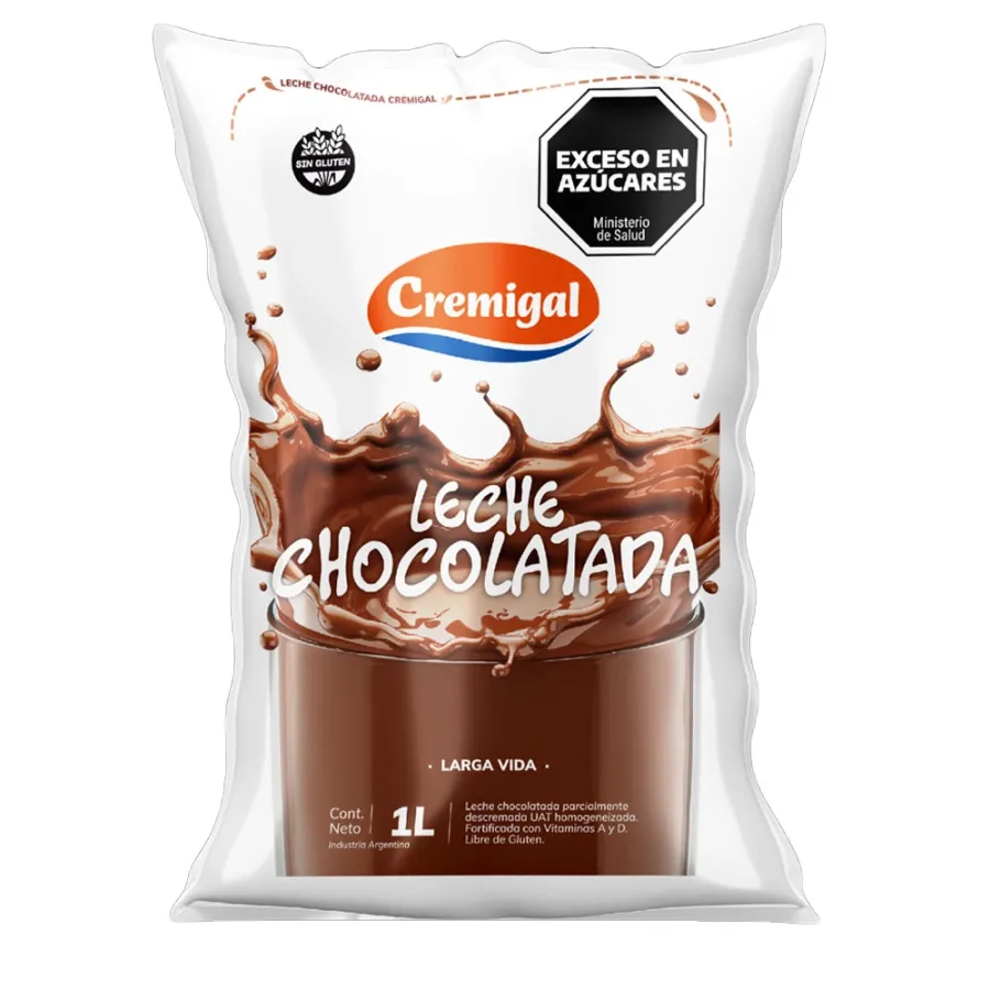 CHOCOLATADA CREMIGAL SACHET X 1LT