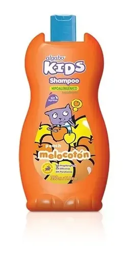 SHAMPOO ALGABO KIDS MELOCOTON X 350CC