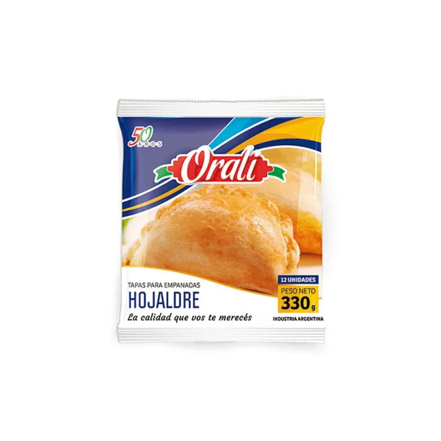 TAPA EMP. ORALI HOJALDRE 12*330GRS