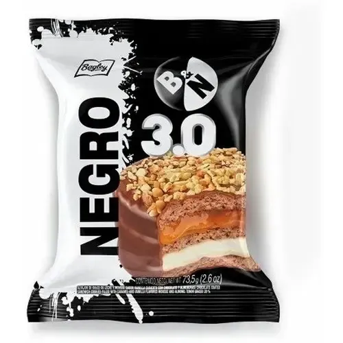 ALFAJOR BYN 3.0 NEGRO 21*73 GRS