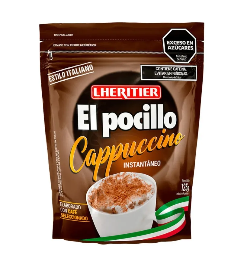 CAPPUCCINO EL POCILLO DOYPACK 12 X 125GRS