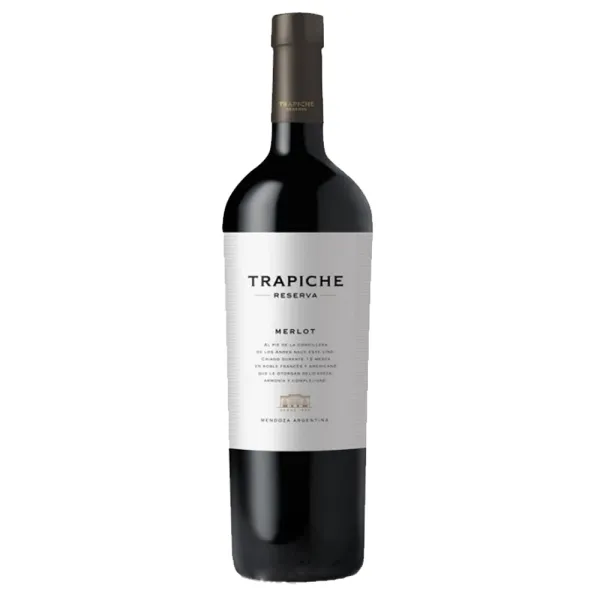 VINO TRAPICHE RESERVA MERLOT 6 X 750CC