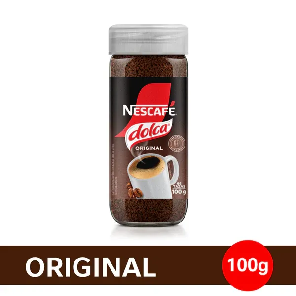 NESCAFE DOLCA REGULAR FRASCO 6 X 100GR