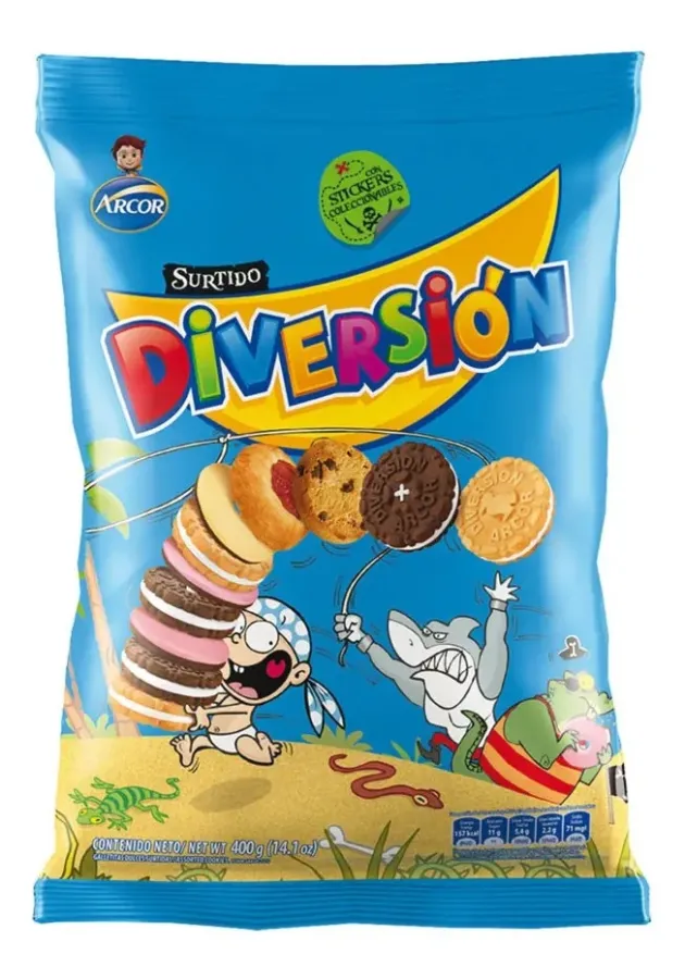 SURTIDO DIVERSION 21 X 400GRS