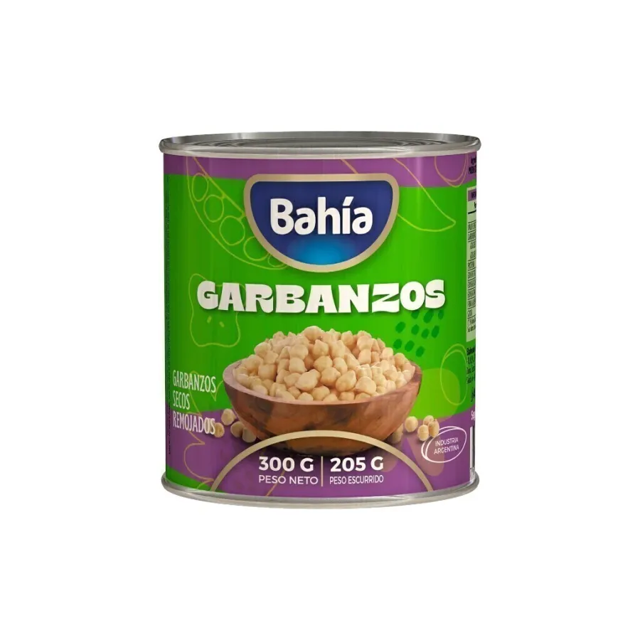 GARBANZOS BAHIA SECOS REM 24 X 300GRS