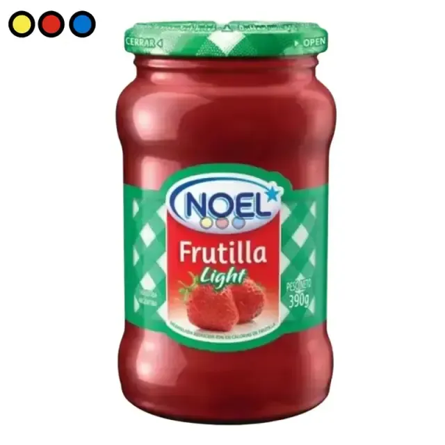 MERMELADA. NOEL FRUTILLA LIGHT 12*390GRS.
