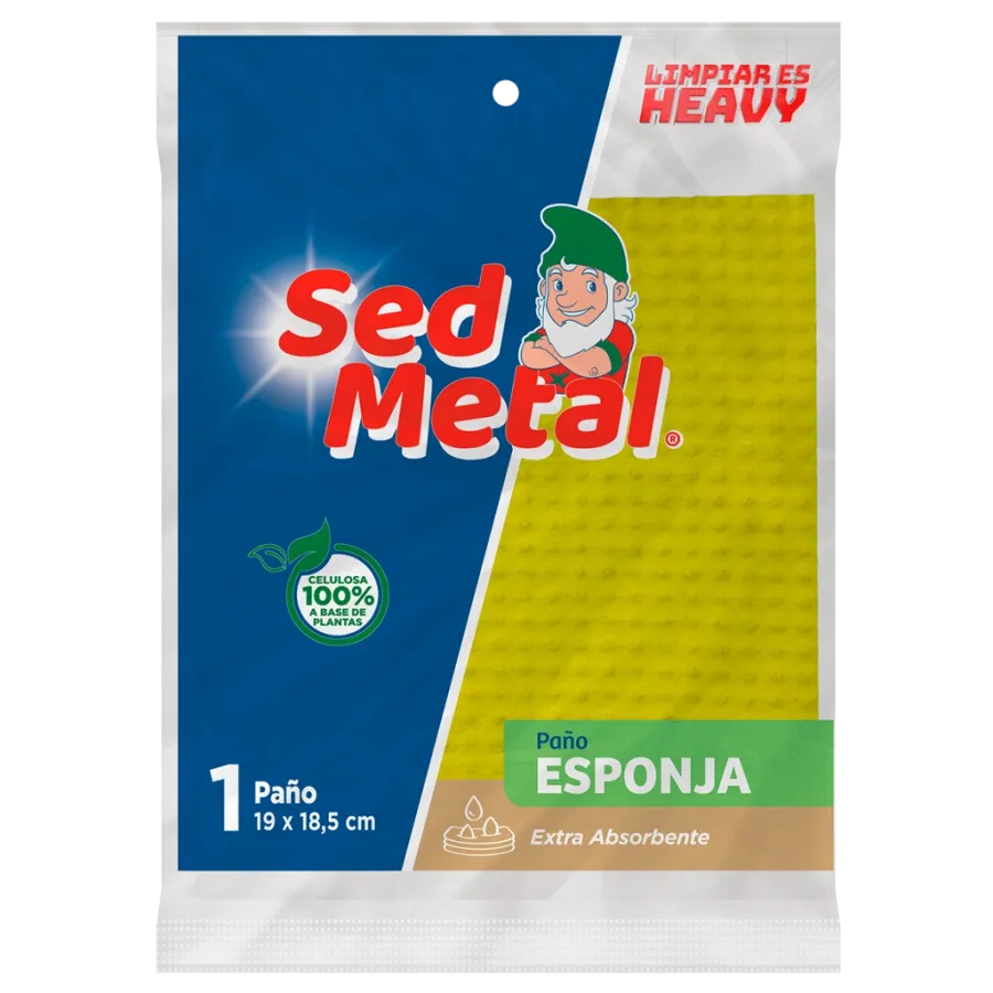 PA&Ntilde;O SED METAL ESPONJA