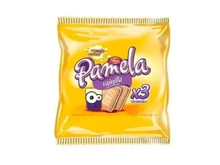 GALLETITAS PAMELA RELLENA VAINILLA 12 X 291GRS