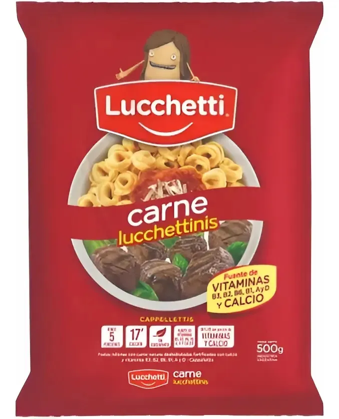 LUCCHETTINIS CARNE 12*500GRS