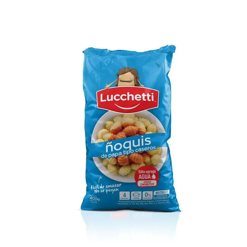 PREMEZCLA LUCCHETTI NOQUIS 12 X 400GRS