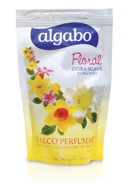 TALCO ALGABO DOYPACK X 200GRS FLORAL