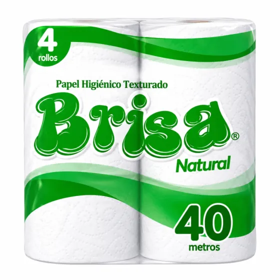 PAPEL HIGIENICO TEXT BRISA X 4 X 40MTS