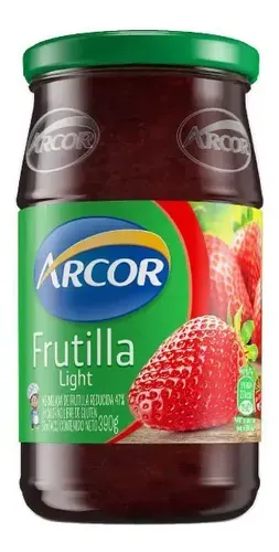 MERMELADA. ARCOR LIGHT FRUTILLA +F 12*390GRS