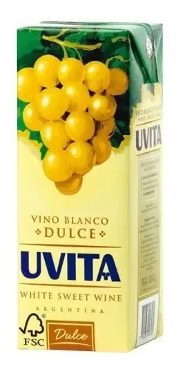 VINO UVITA BLANCO DULCE 12*1LT