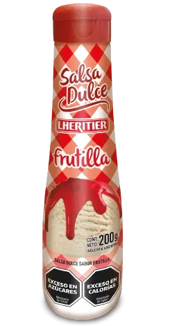 SALSA LHERITIER FRUTILLA 6 X 200GRS