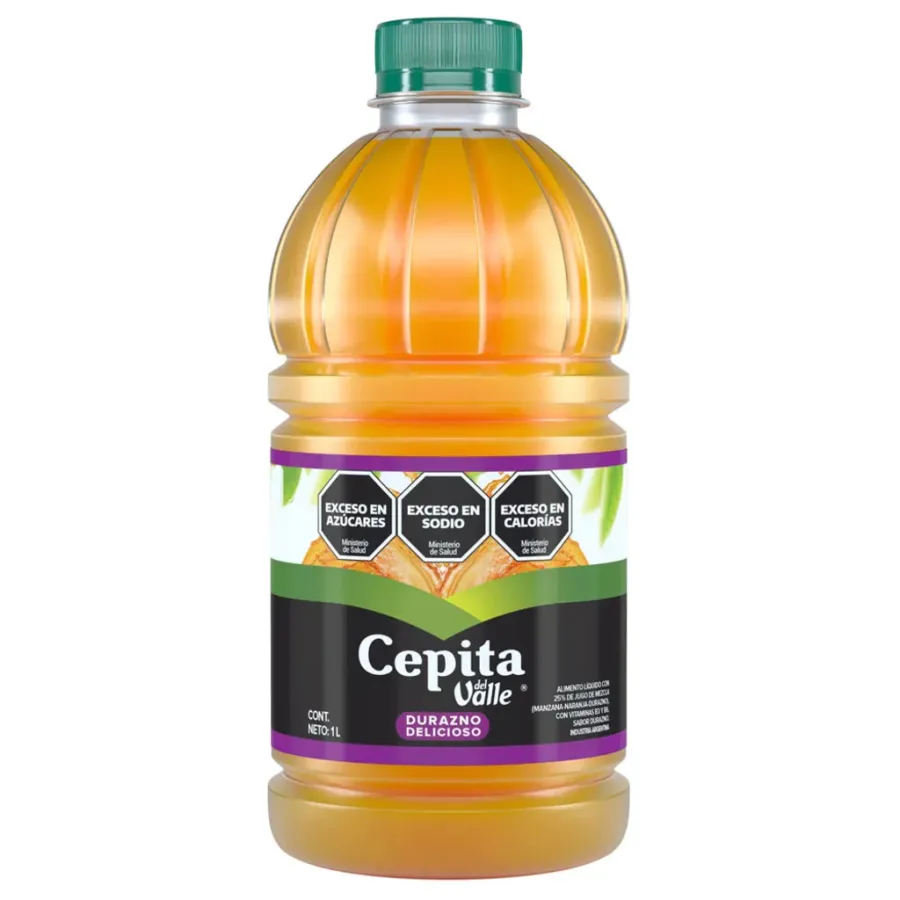 CEPITA X 1LT DURAZNO DELI