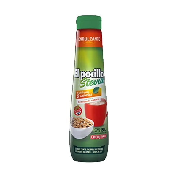 ENDULZANTE EL POCILLO STEVIA 6*180ML