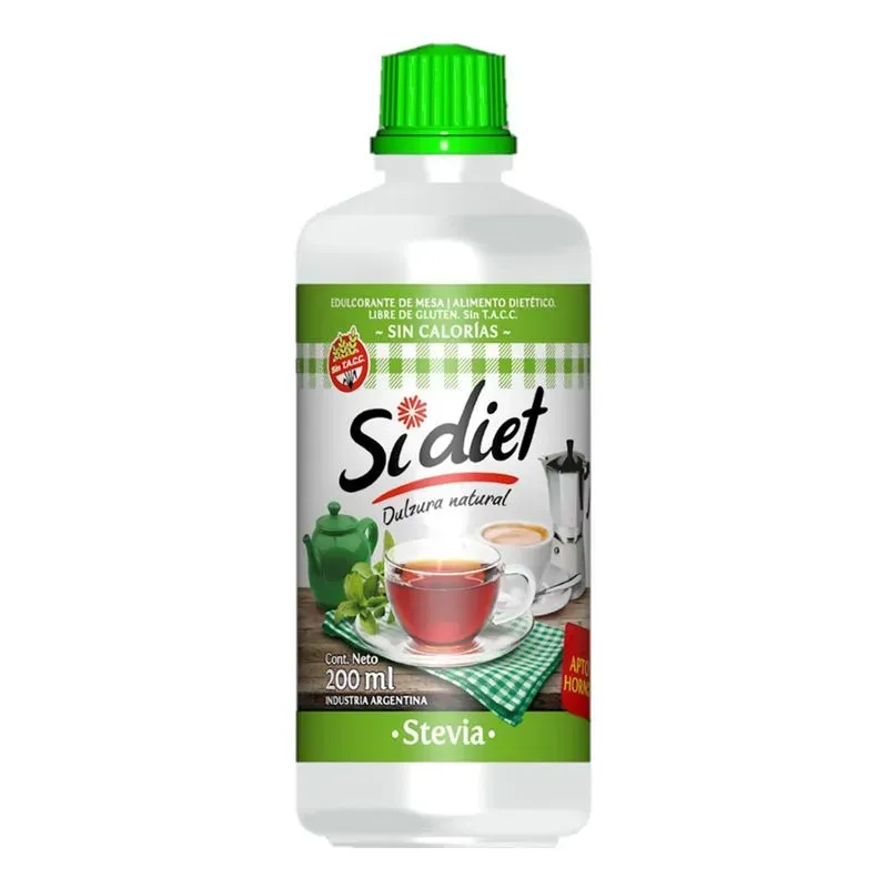 EDULCORANTE SI DIET STEVIA 6 X 200CC