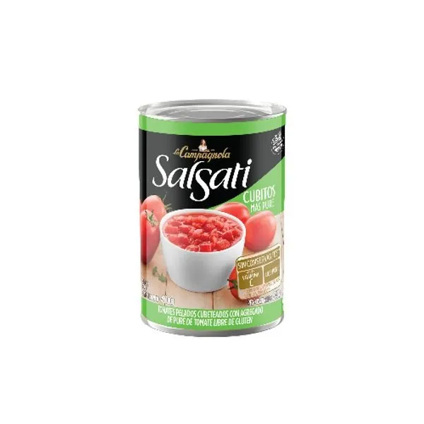 TOMATE CUB SALSATI 24 X 400GRS