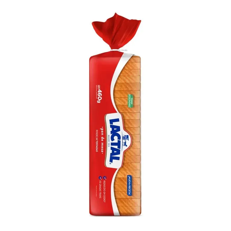 PAN LACTAL BLANCO X 460GRS