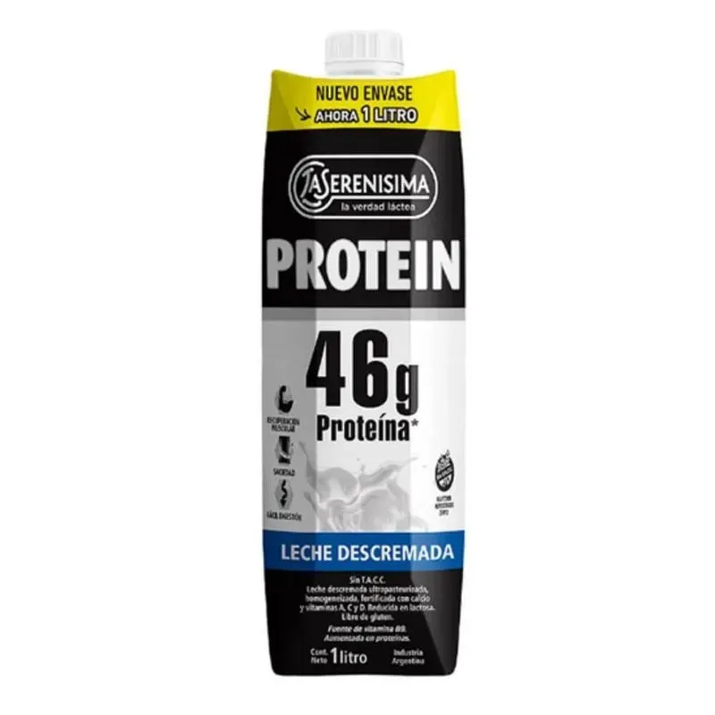BEBIBLE LA SERENISIMA PROTEIN CACAO TETRA X 1LT
