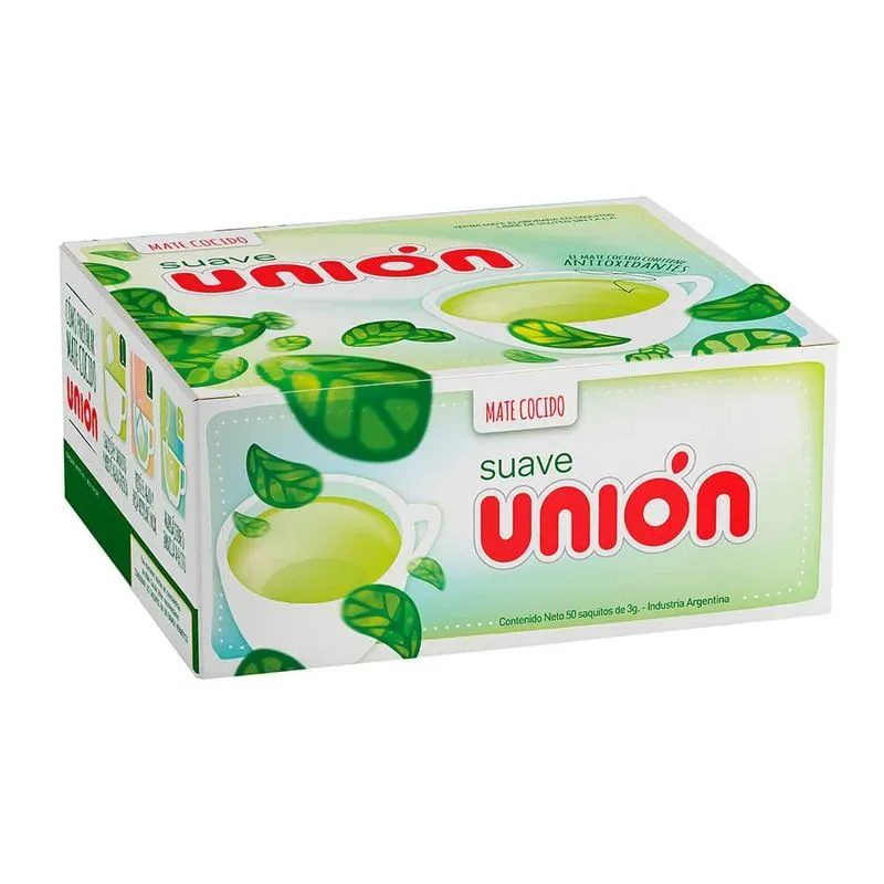 MATE COCIDO UNION S/ENSOB.*50UNID.