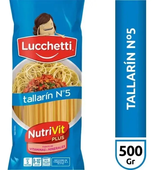LUCCHETTI TALLARIN NRO 5 20 X 500GRS