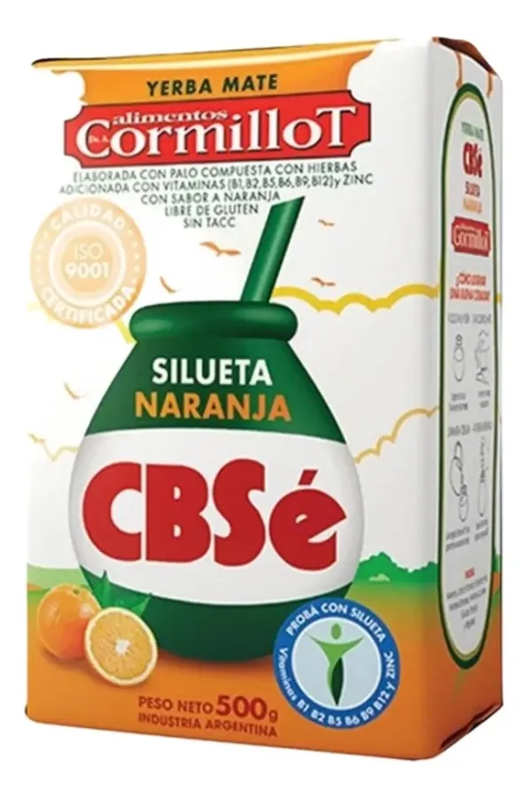 YERBA CBSE SILUETA DR CORMILLOT 12 * 500 GRS