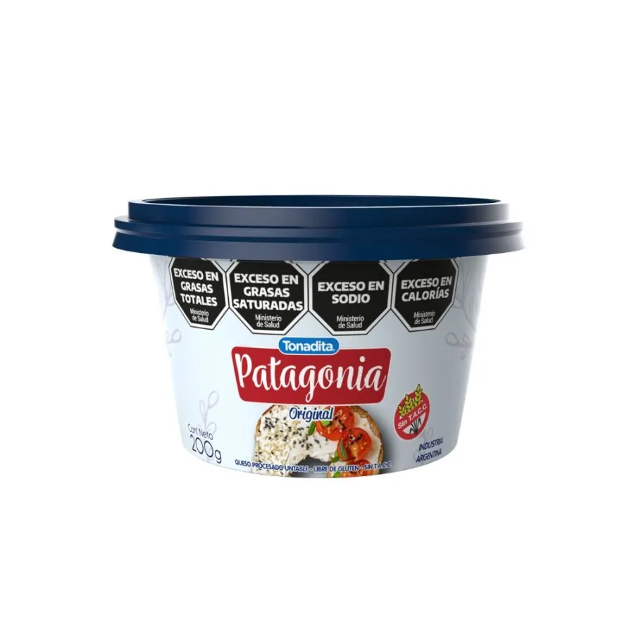 QUESO UNTABLE PATAGONIA TONADITA X 200GRS