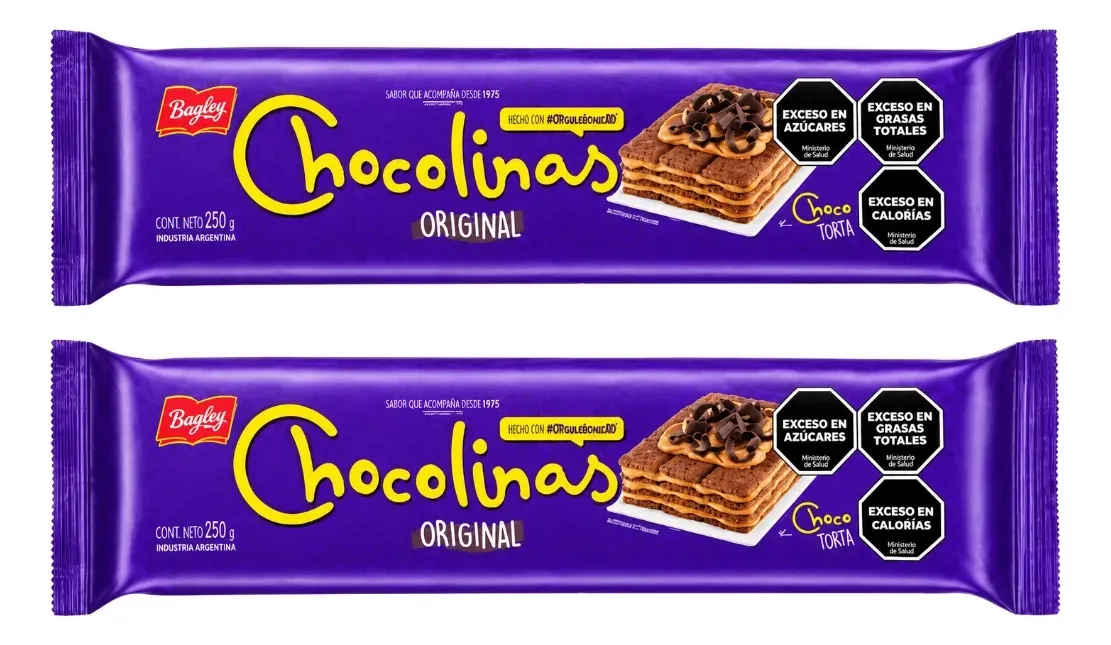 GALLETITAS CHOCOLINAS 25 X 250GRS