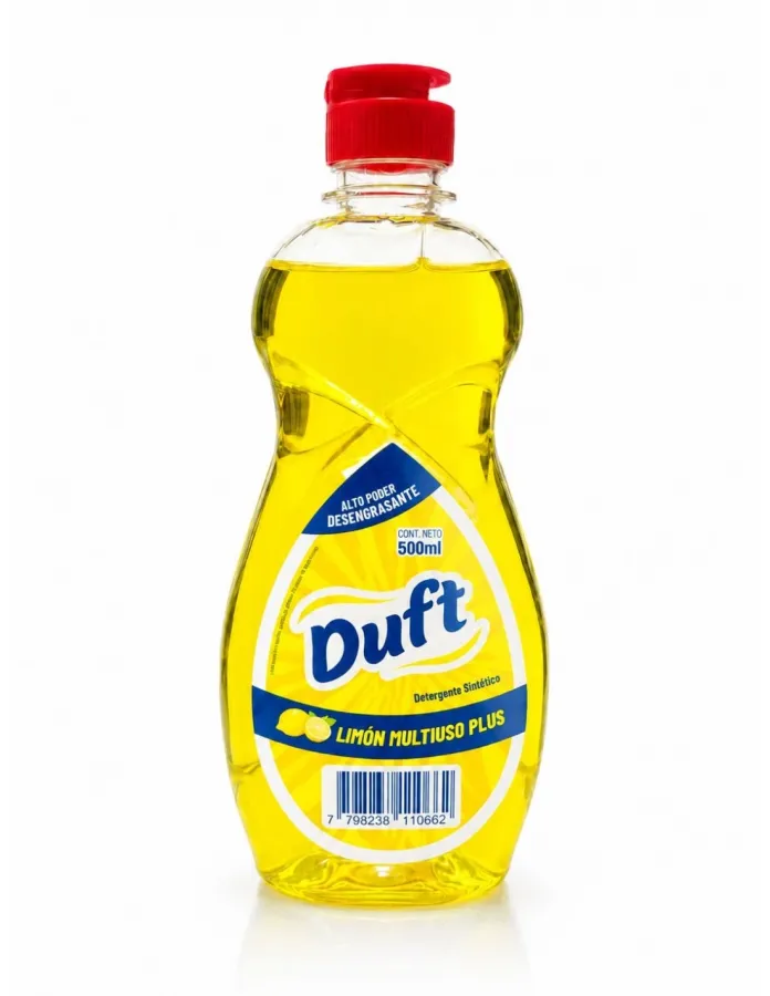 DETERGENTE DUFT 18 X 500CC LIMON