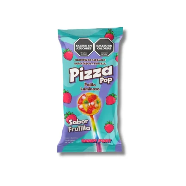 CHUPETIN CANDY PORT PIZZA 24 X 30UNID
