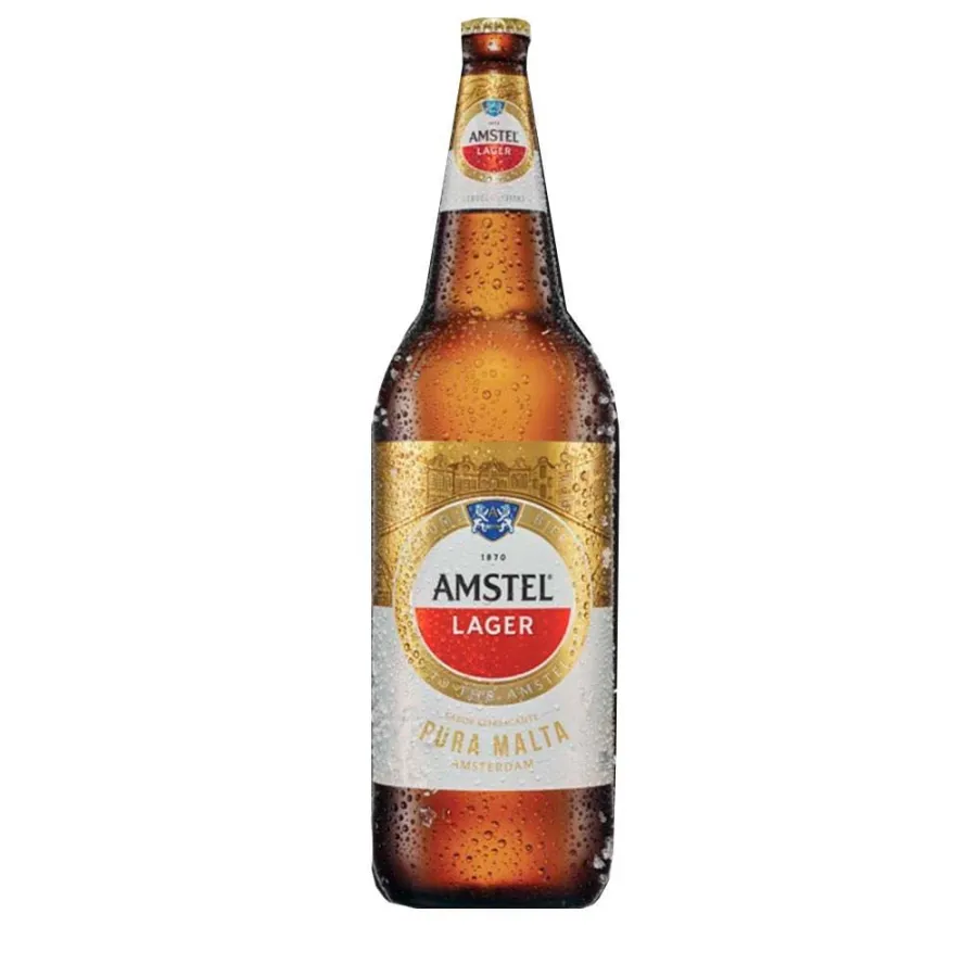 CERVEZA AMSTEL LAGER X 1LT