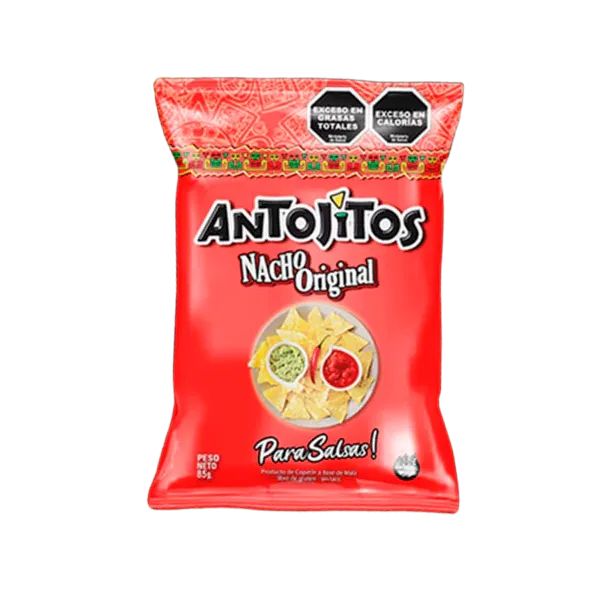 NACHOS ANTOJITOS ORIGINAL 16 X 85GRS