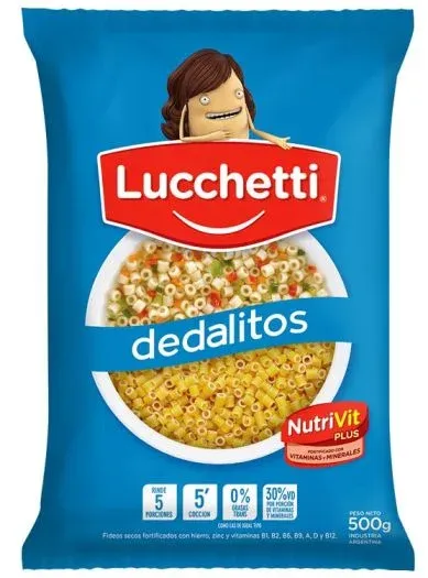 LUCCHETTI DEDALITOS 15*500GRS.