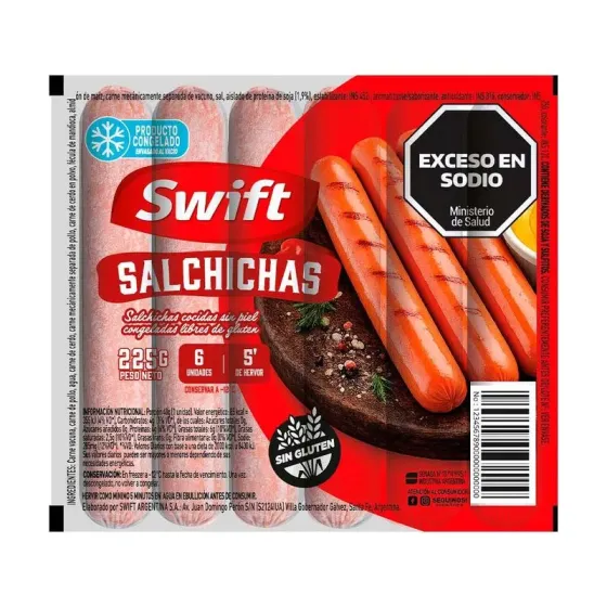 SALCHICHAS SWIFT X 6U