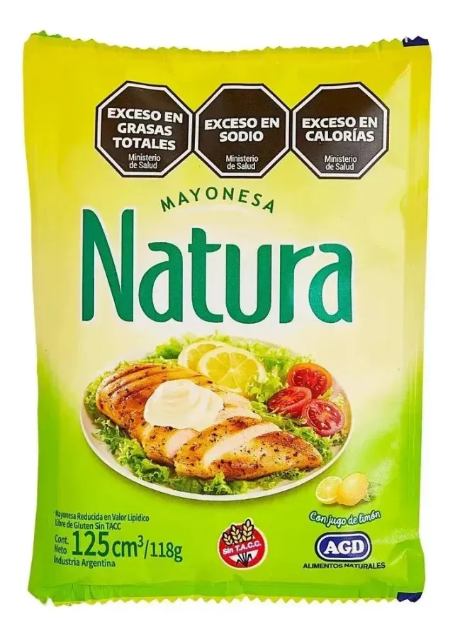 MAYONESA NATURA 20*125GRS