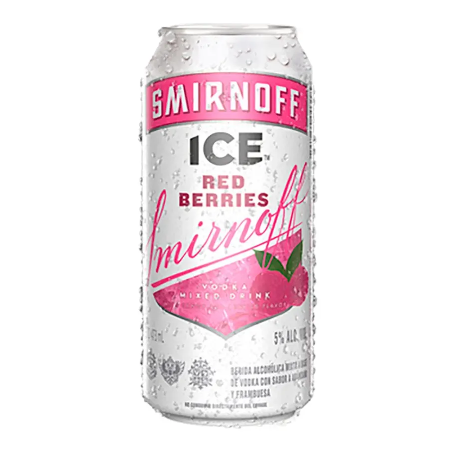 LATA VODKA SMIRNOFF ICE RED BERRIES*473CC