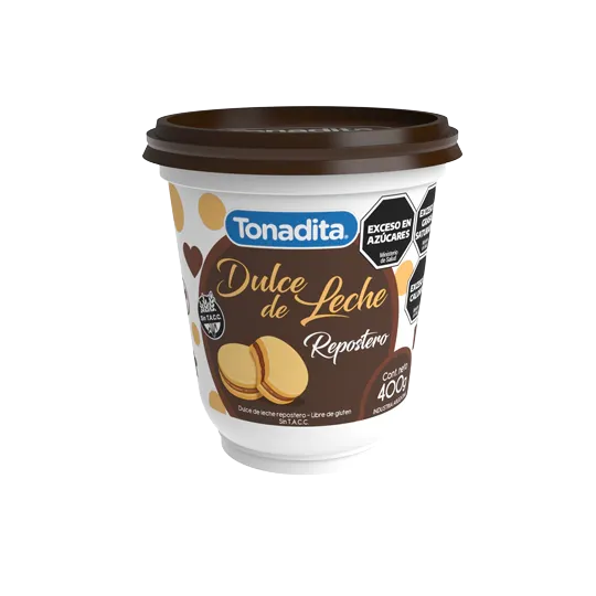 DULCE DE LECHE TONADITA REP X 400GRS
