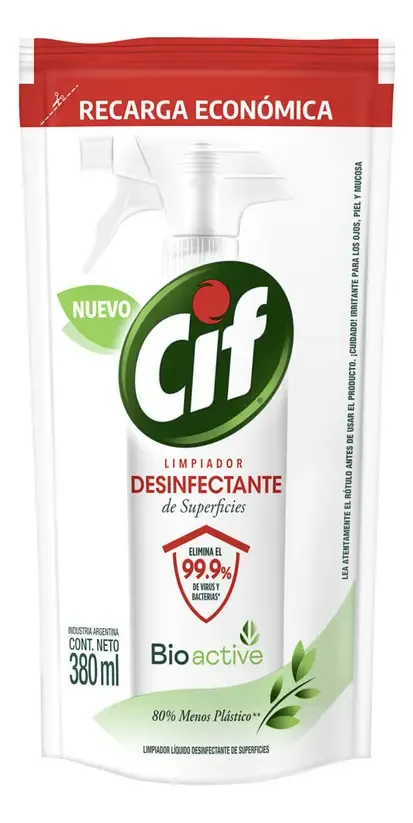 CIF LIMP DESINF DOYPACK X 380ML