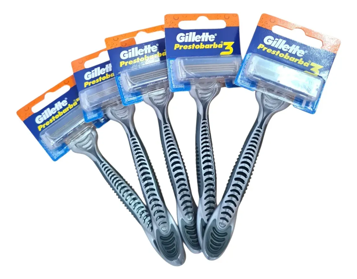 PRESTOBARBA ULTRA GRIP 3 FILOS