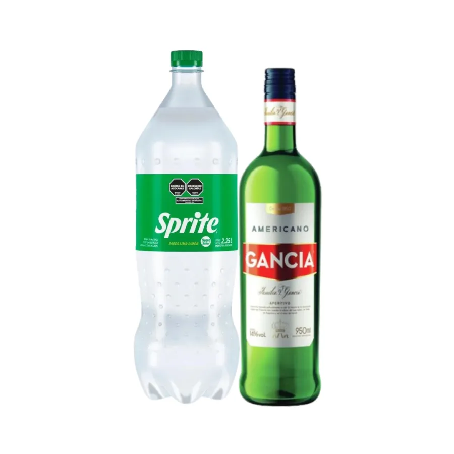 COMBO GANCIA X 950 MAS SPRITE X 1.5LT