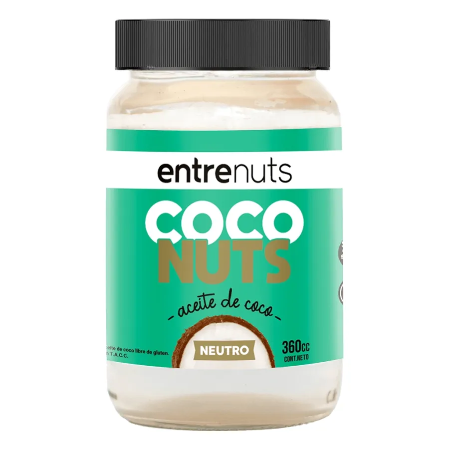 ACEITE DE COCO ENTRENUTS NEUTRO 12 X 360CC