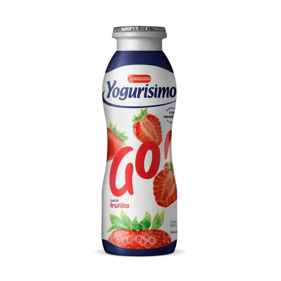 YOGURISIMO GO FRUTILLA BOT.*190GRS