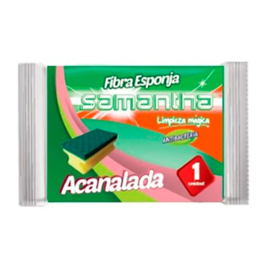 ESPONJA SAMANTHA ACANALADA