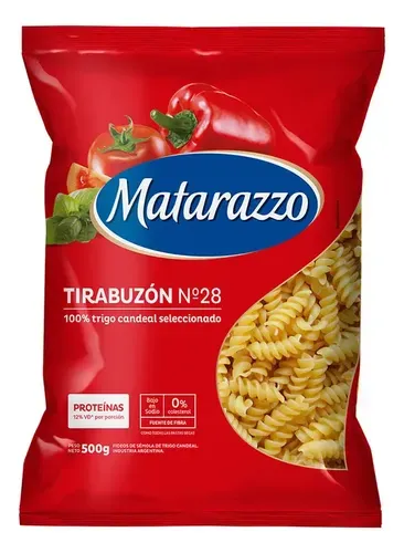 MATARAZZO TIRABUZON NRO 28 15 X 500GRS