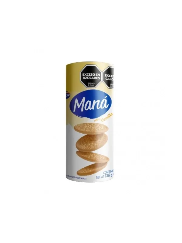 GALLETITAS. MANA VAINILLA 36*136GRS