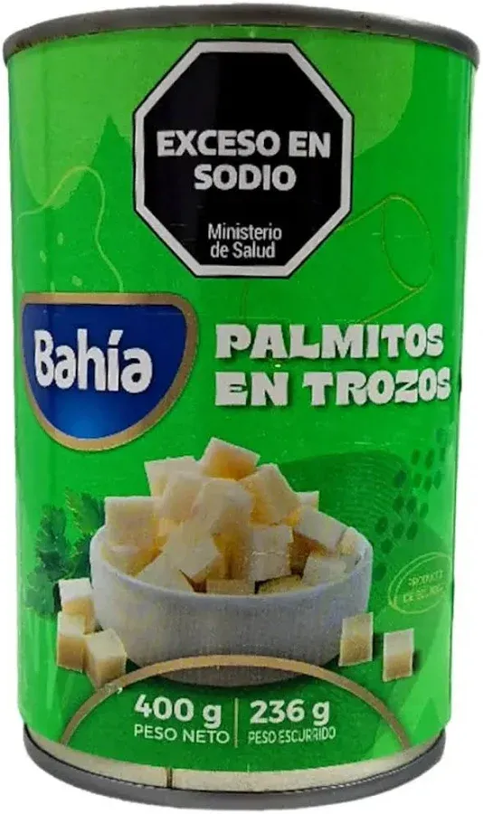 PALMITOS EN TROZOS BAHIA24 X 400 GR